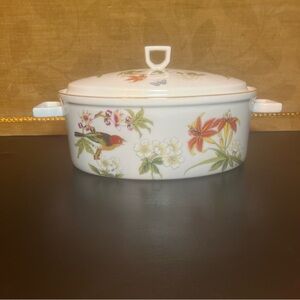 Vintage Shafford Casserole Baking Dish Oven-to-Table Service Porcelain Japan